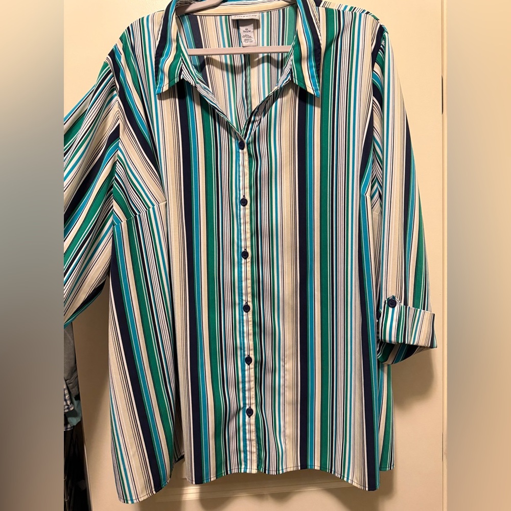 Catherines Multicolor‎ Striped Men's Shirt